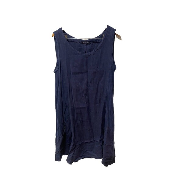 Cut Loose XL Linen blend Dress LAGENLOOK Dress with pockets - Picture 1 of 7